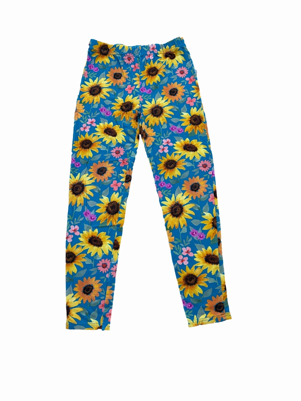Little Sleepies Size 8 Sunflower Fields Bamboo Leggings Pants
